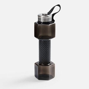 Бутылка для воды Hantelis, черная