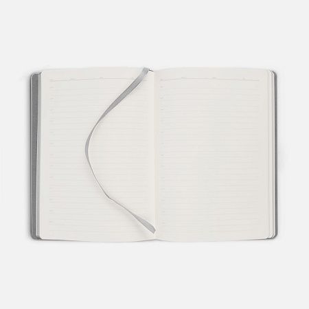 Ежедневник Shall, недатированный, серый