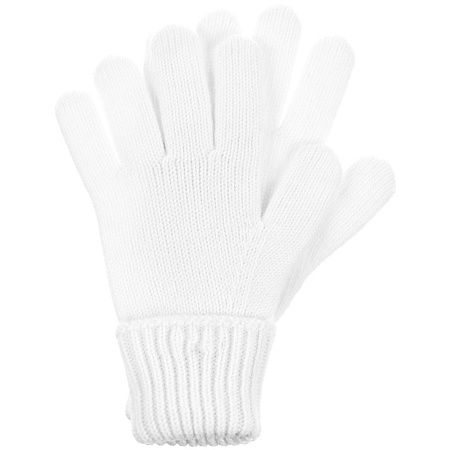 Перчатки Alpine, белые, размер S/M