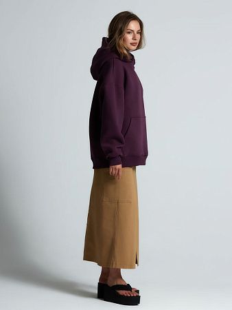 Худи Kulonga Oversize, фиолетовое, размер XL/2XL