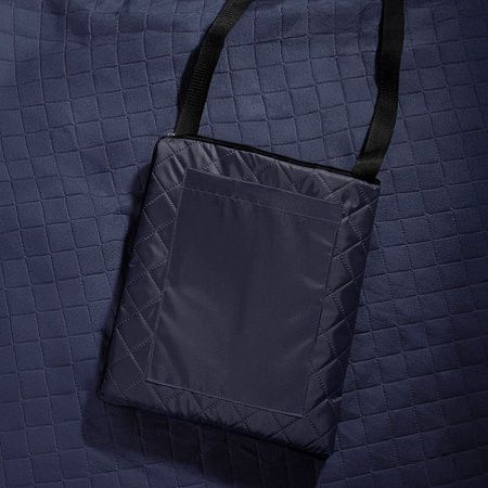 Плед для пикника "Rest"; т.синий; 115 х 140 см; двухсторонний материал флис 150 гр/м2+оксфорд  210 T