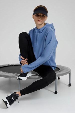 Худи унисекс Begi, синее, размер XS