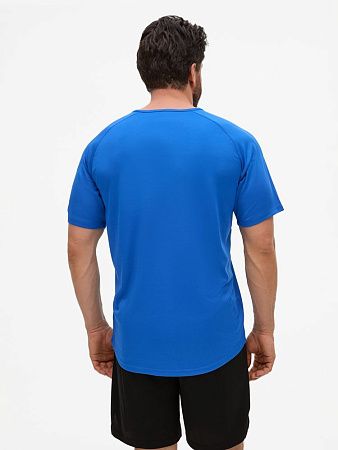 Футболка унисекс Sporty 140, ярко-синяя, размер XL