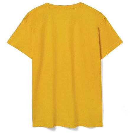 Футболка унисекс T-Bolka 180, желтая, размер L