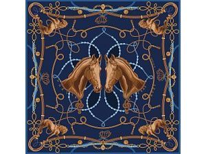 Платок «Конный клуб»