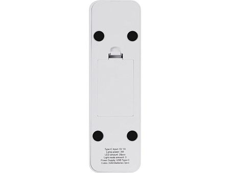 Складывающая настольная лампа с подставкой для телефона «Stack N», 3 Вт