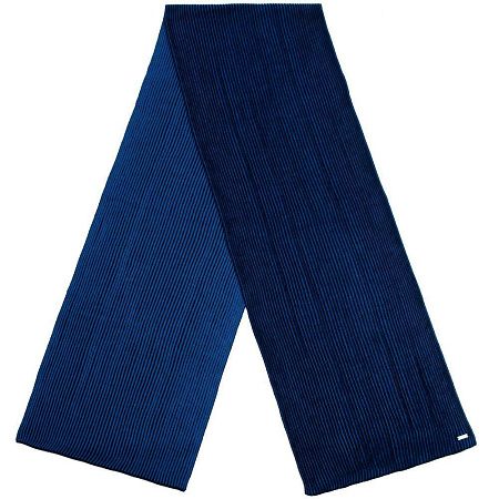 Шарф Nobilis, бирюзовый с терракотовым