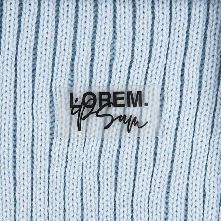 Лейбл из ПВХ Dzeta, XS, прозрачный