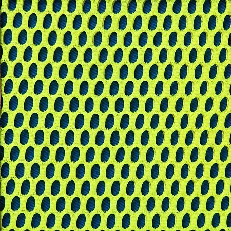 Заготовка из крупной сетки Rete, L, желтый неон