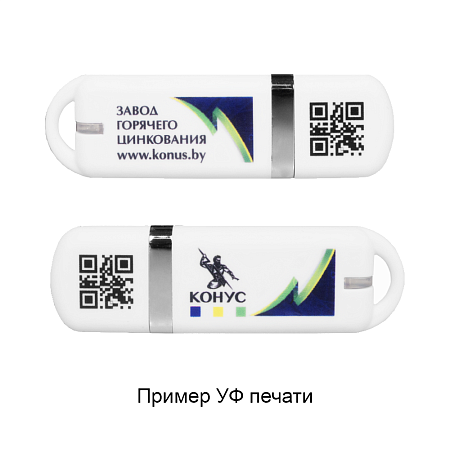 Флеш накопитель USB 2.0 Memo 16GB, пластик Софт Тач, черный/черный