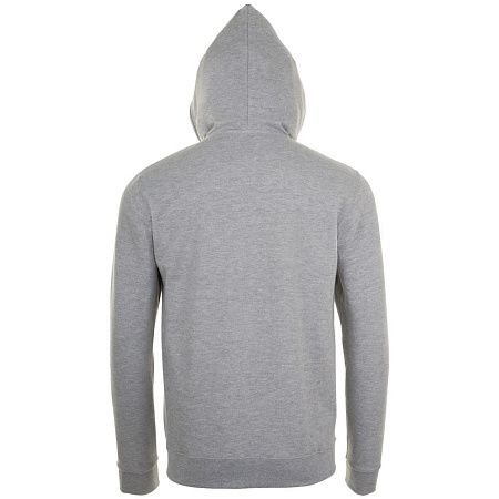 Толстовка унисекс Stone, серый меланж, размер S
