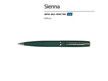 Ручка металлическая шариковая «Sienna», софт-тач