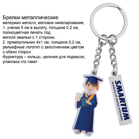 Брелки с подвесками Tink, металлические