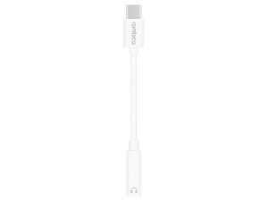 Переходник Type-C Adapter 3.5 White, цвет: белый