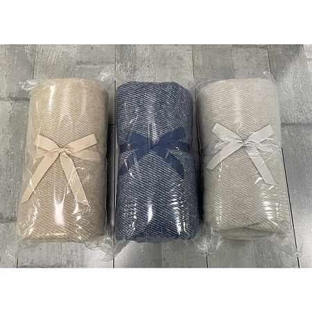 Плед акриловый SUPER SOFT NATURE, бежевый