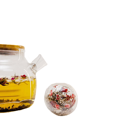 Подарочный набор «Вкус жизни»: домино, вязаный чай, имбирное печенье