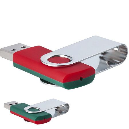 Флешка TWIST MIX Красно-зеленая 4012.03.02.32ГБ