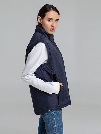 Жилет светоотражающий Lattvind, темно-синий, размер XS