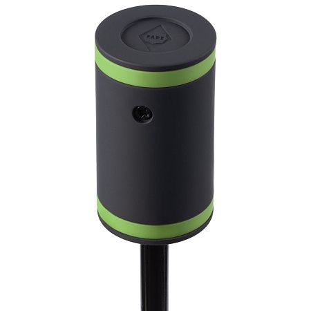 Зонт складной AOC Mini с цветными спицами, красный