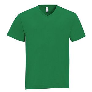 Футболка мужская с V-образным вырезом Victory 150, белая под нанесение