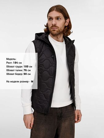 Жилет унисекс Tarnaby, черный, размер XL