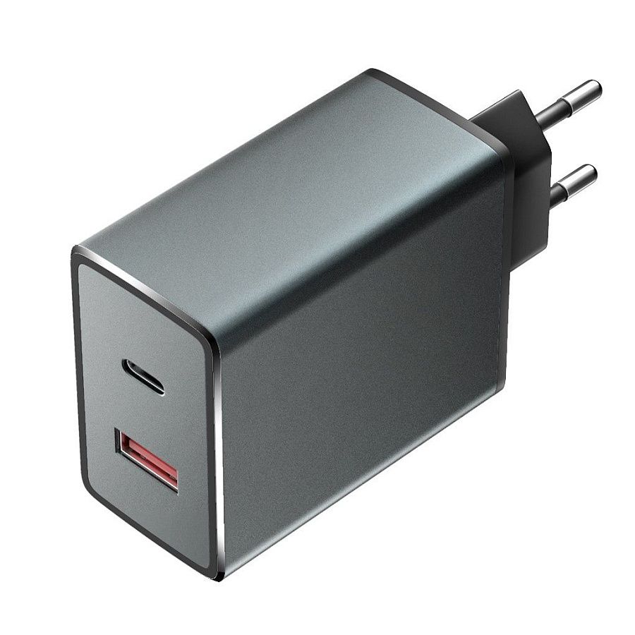 Сетевое ЗУ 2USB, 36W, 6A, QuickCharge3.0, PowerDelivery