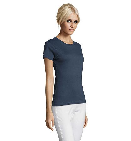 Футболка женская Regent Women, синяя (джинс), размер XXL