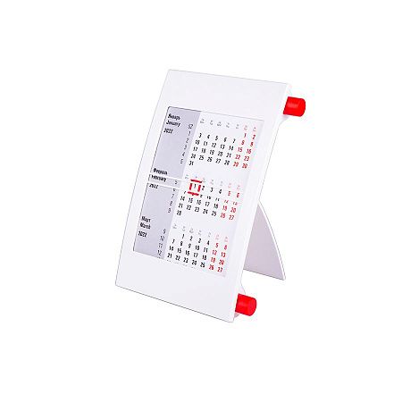 Календарь настольный на 2 года; сетка 26-27