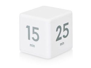 Таймер «Time Capsule» софт-тач, цвет: белый