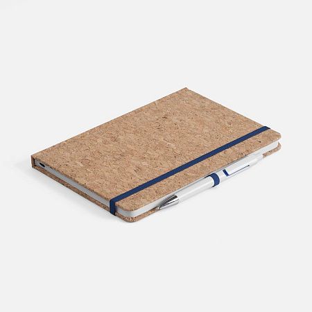 Блокнот Corkfolio, синий