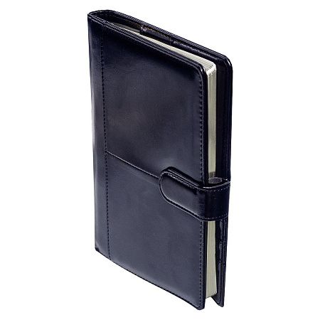 Ежедневник в суперобложке Country Business Pristine A5+, синий, недатированный, с магнитным клапаном, в твердой обложке c поролоном