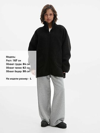 Куртка унисекс Oblako 2.0, черная, размер XS