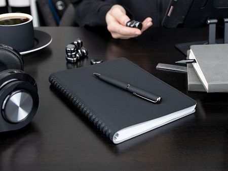 Ручка шариковая Inkish Gunmetal, черная