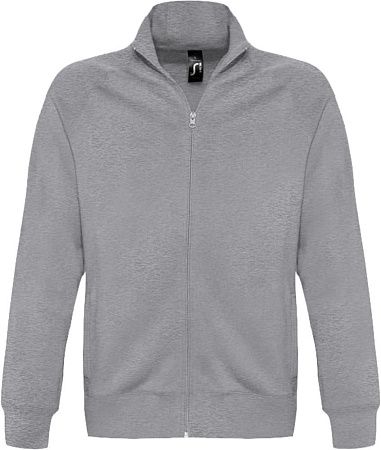 Толстовка мужская на молнии Sundae 280 серый меланж, размер M