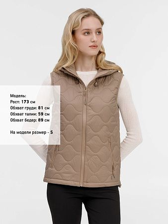 Жилет унисекс Tarnaby, бежевый, размер S