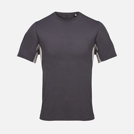 Футболка спортивная унисекс Storm, серая, размер S