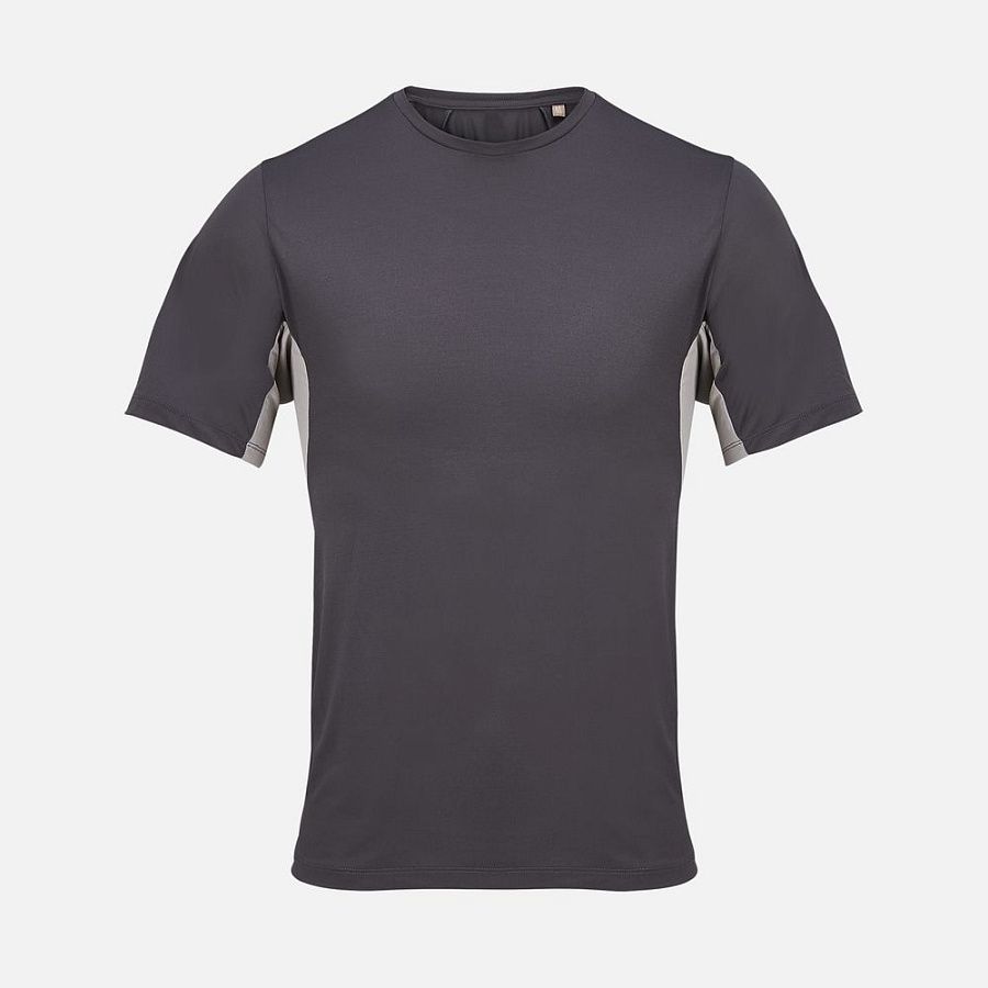 Футболка спортивная унисекс Storm, черная под нанесение