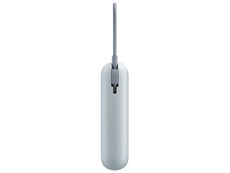 Внешний аккумулятор со встроенным кабелем Mi Power Bank (Integrated Cable), 10000 мАч, цвет: голубой