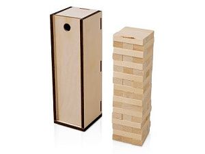 Настольная игра из дерева «Башня» в деревянной коробке 