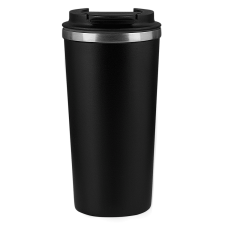 Термокружка вакуумная Палермо (Palermo), серая, матовая поверхность