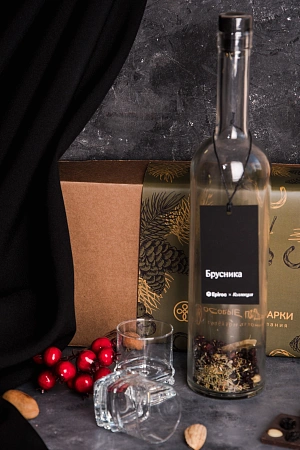 Набор «Дары природы»: набор для создания настойки, стопки, шоколад