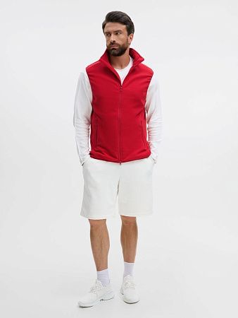 Жилет флисовый унисекс Ben Mac, красный, размер XXL