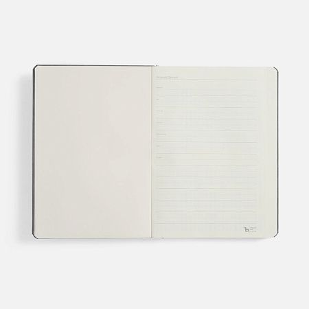 Ежедневник Urban Metal, недатированный, серый