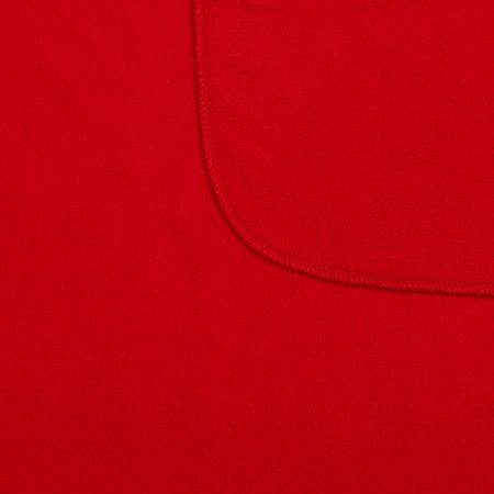 Флисовый плед Warm&Peace XL, красный