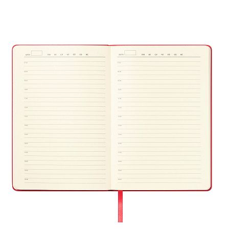 Ежедневник Верона (Verona) недатированный, красный (без упаковки, без стикера)