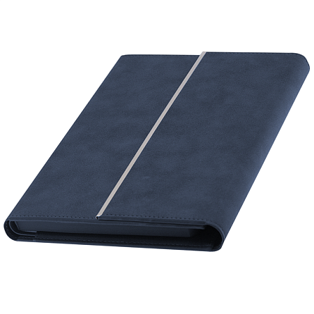Ежедневник в суперобложке Country Galaxy Nuba A5+ в подарочной коробке, темно-синий, недатированный, в твердой обложке