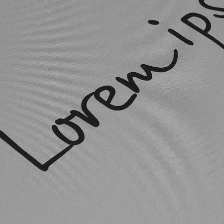 Зонт складной Hard Work с проявляющимся рисунком, серый