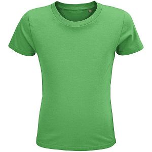 Футболка детская Crusader Kids, зеленое яблоко под нанесение