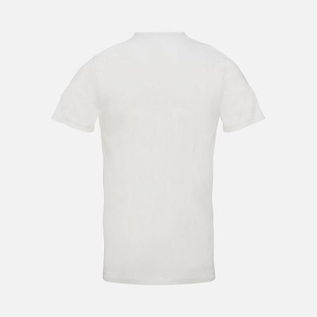 Футболка унисекс Regent с V-образным вырезом, молочно-белая, размер L