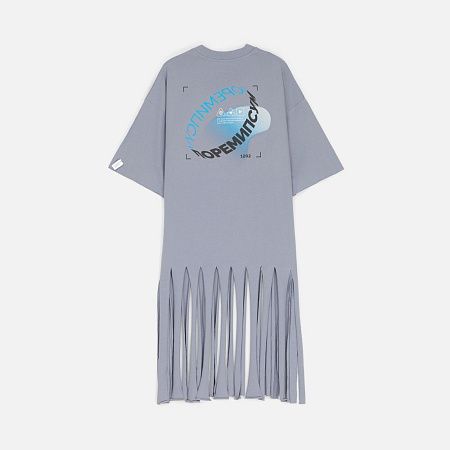 Платье D2, серое, размер XL/2XL